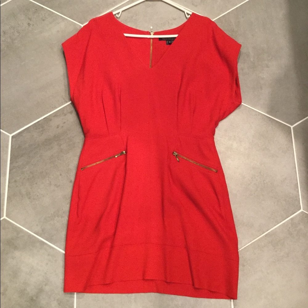 French Connection Red Dress